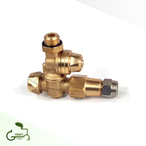 نازل برنجی سرپلاستیکی